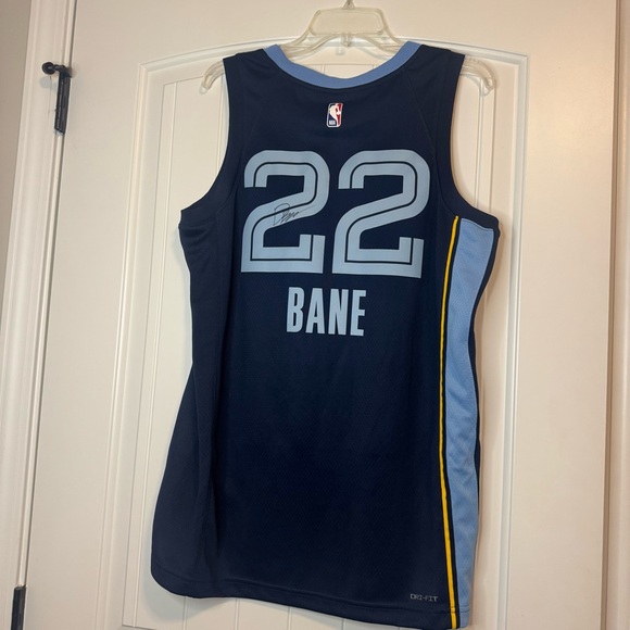 NBA Nike Autographed Memphis Grizzlies Desmond Bane #22 NBA Icon Edition Jersey - Picture 5 of 11